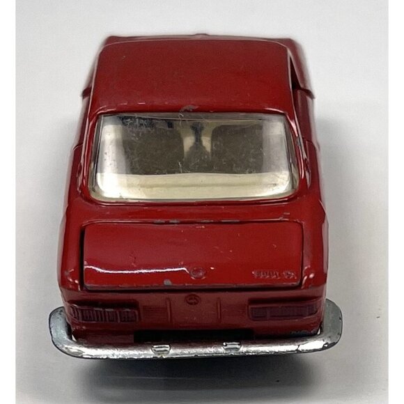 MEBETOYS 4" Red BMW-2000 Coupe Sport 1:43 Diecast Car A-17 Made in Italy *Flaws* - Picture 4 of 10